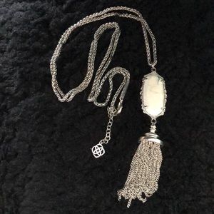 Kendra Scott Everly Necklace in White Howlite